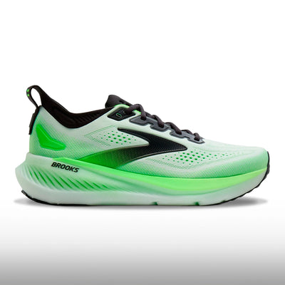 Brooks Glycerin 23 Hombre White Phantom Green Gecko
