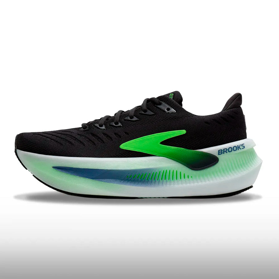 Brooks Glycerin Max 2 Hombre Phantom White Green Gecko