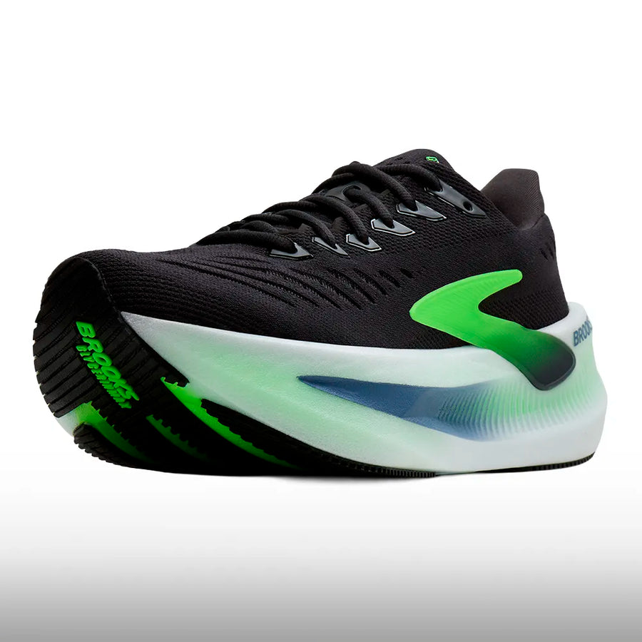 Brooks Glycerin Max 2 Hombre Phantom White Green Gecko