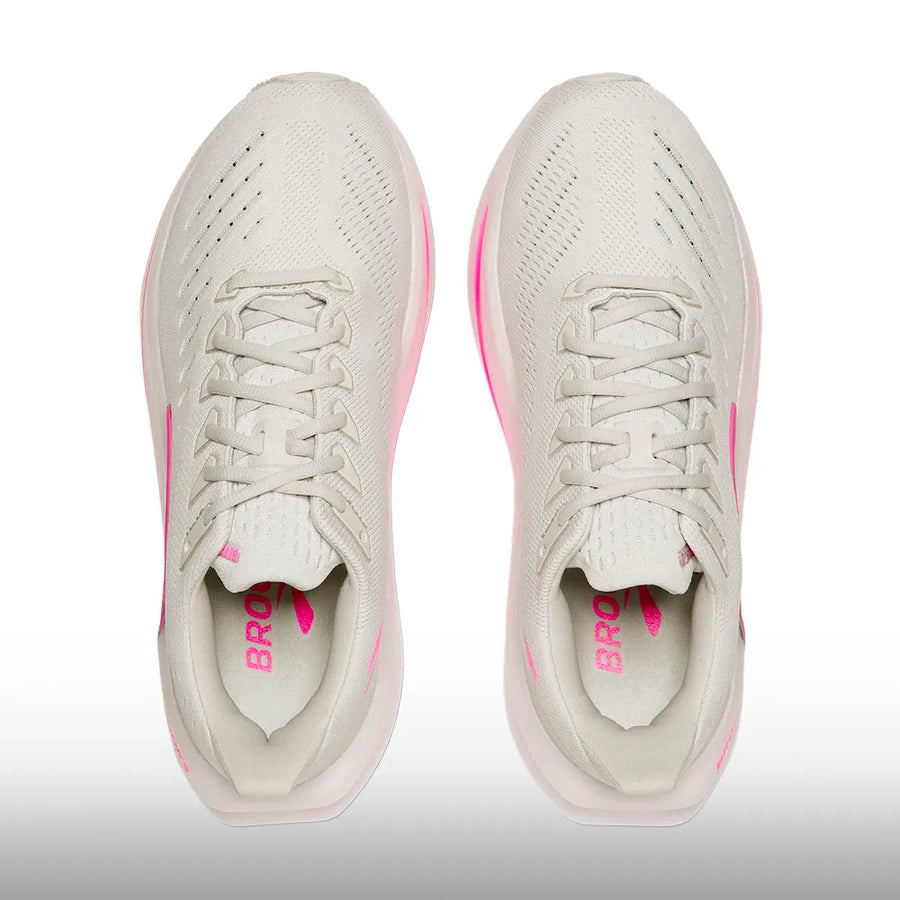 Brooks Glycerin Max 2 Mujer Oyster Argyle Cyber Pink