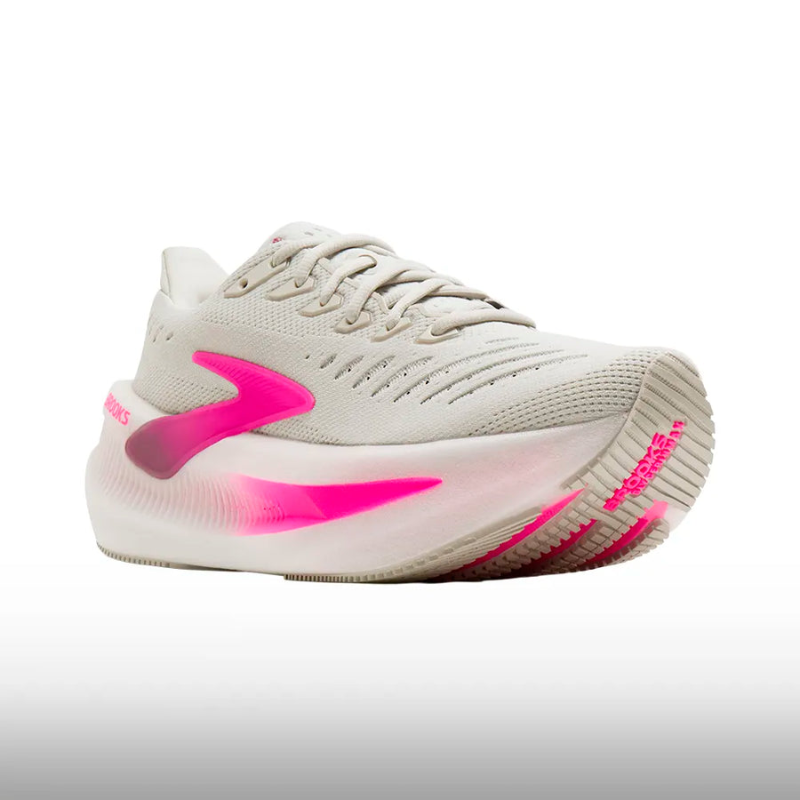 Brooks Glycerin Max 2 Mujer Oyster Argyle Cyber Pink