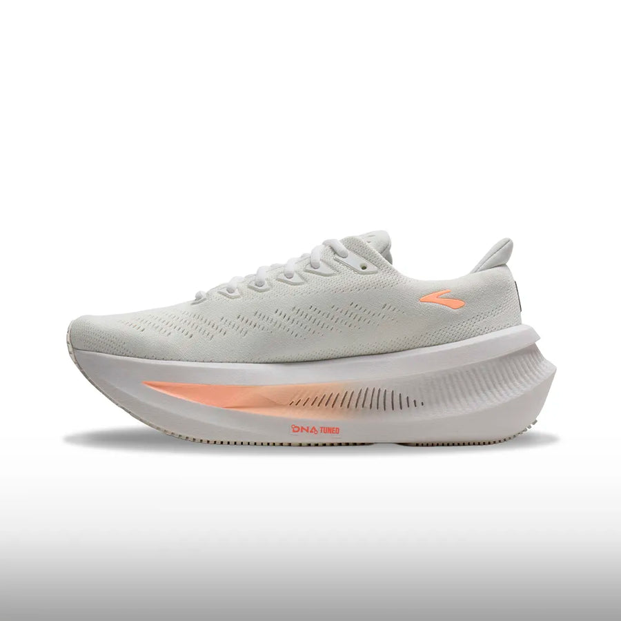 Brooks Glycerin Max 2 Mujer White Coral Peach