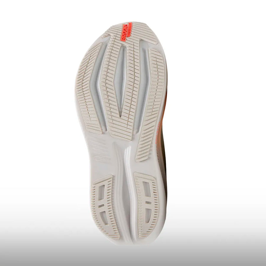 Brooks Glycerin Max 2 Mujer White Coral Peach