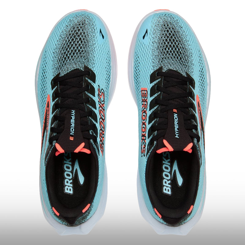 Brooks Hyperion 3 Hombre Atomizer Black Pink Clay