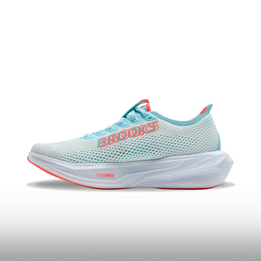 Brooks Hyperion 3 Mujer White Pink Clay Atomizer