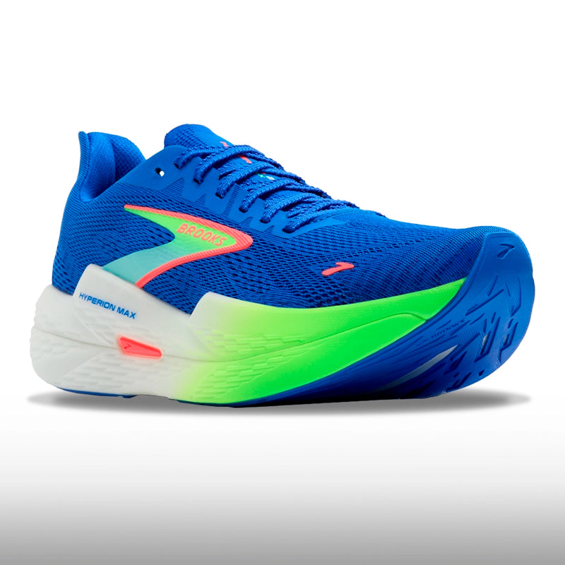 Brooks Hyperion Max 2 Hombre Cobalt Green Gecko