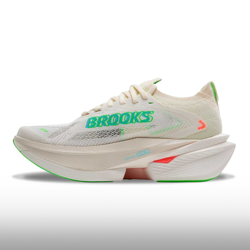 Brooks Hyperion Max 3 Hombre Coconut Green Gecko Pink Clay