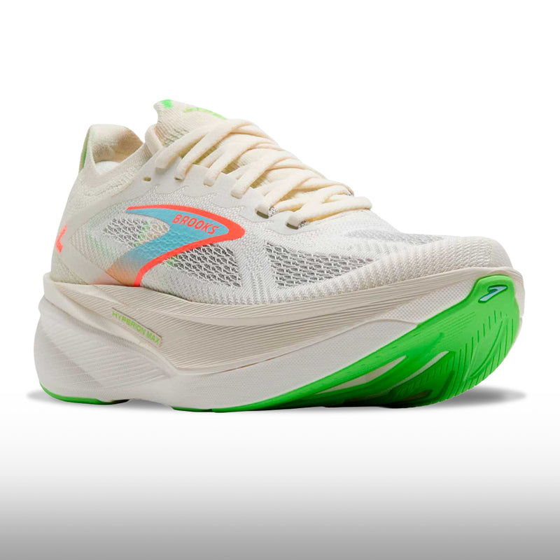 Brooks Hyperion Max 3 Hombre Coconut Green Gecko Pink Clay