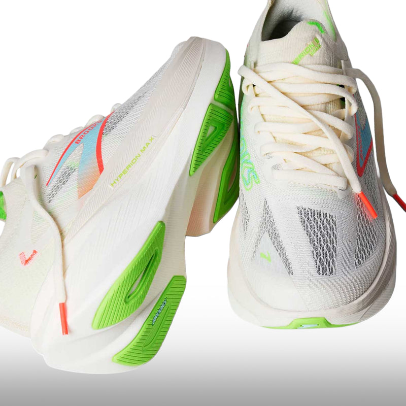 Brooks Hyperion Max 3 Hombre Coconut Green Gecko Pink Clay