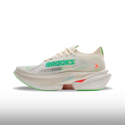 Brooks Hyperion Max 3 Mujer Coconut Green Gecko Pink Clay
