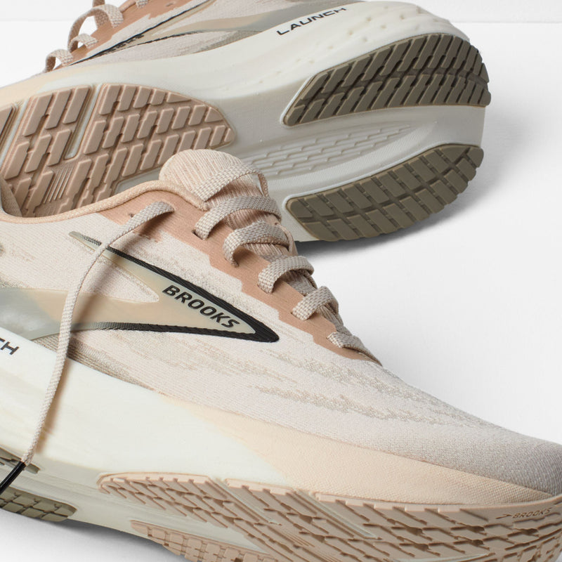 Brooks Launch 11 Mujer Beige