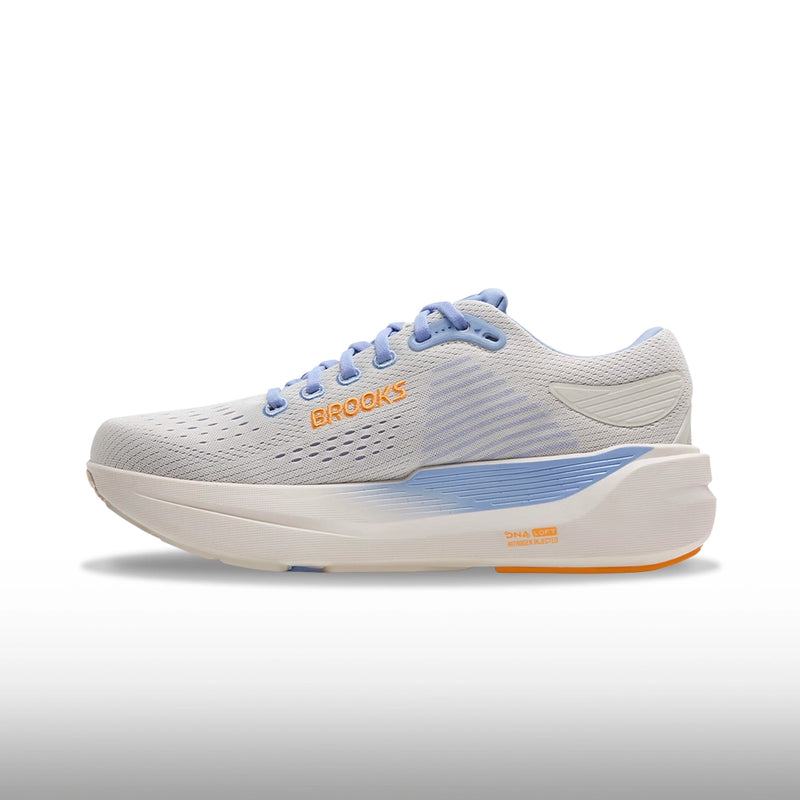 Broosks Ghost Max 3 Mujer Coconut Blue Heron Orange