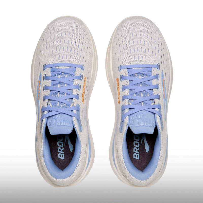 Broosks Ghost Max 3 Mujer Coconut Blue Heron Orange