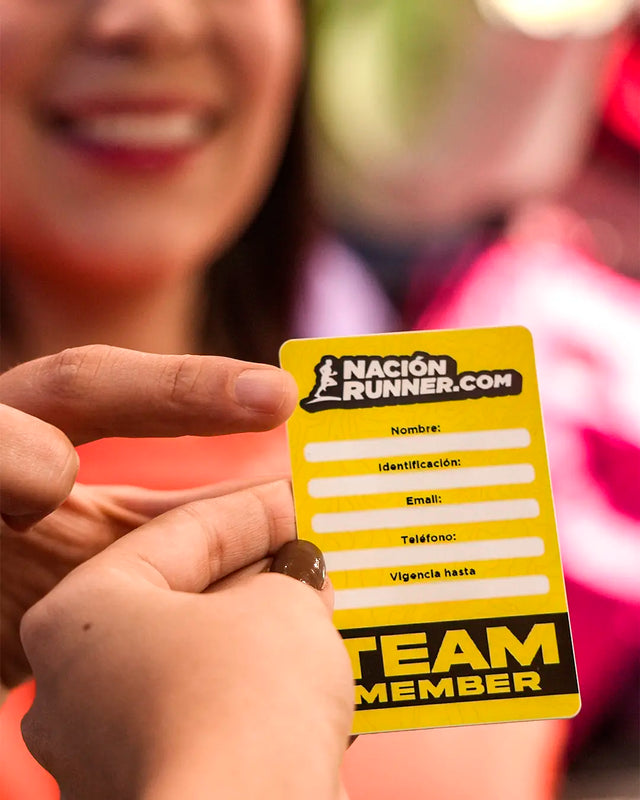 Carné Team Member de Nación Runner