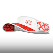 Compressport Visor Spiderweb Ultralight Visor Red White