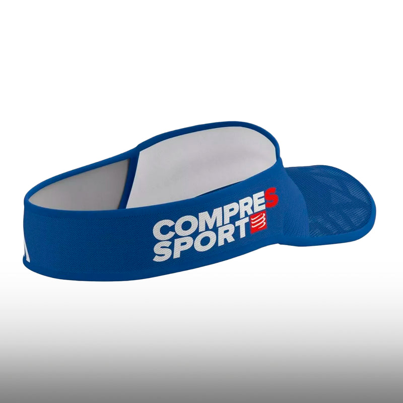 Compressport Visor Spiderweb Ultralight Visor Sodalite White