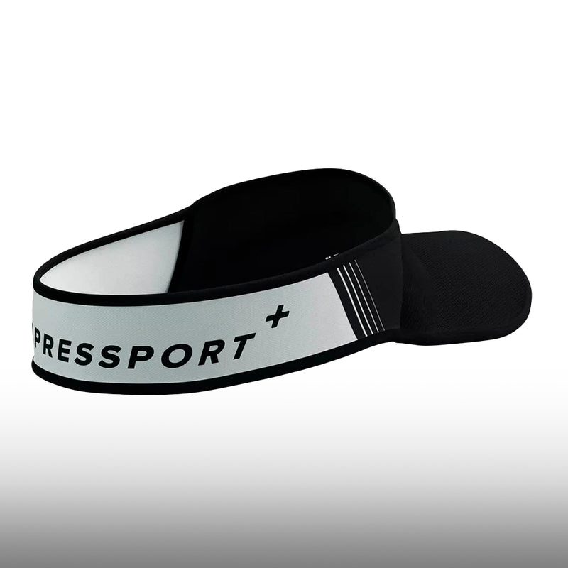 Compressport Visor Ultralight Black White
