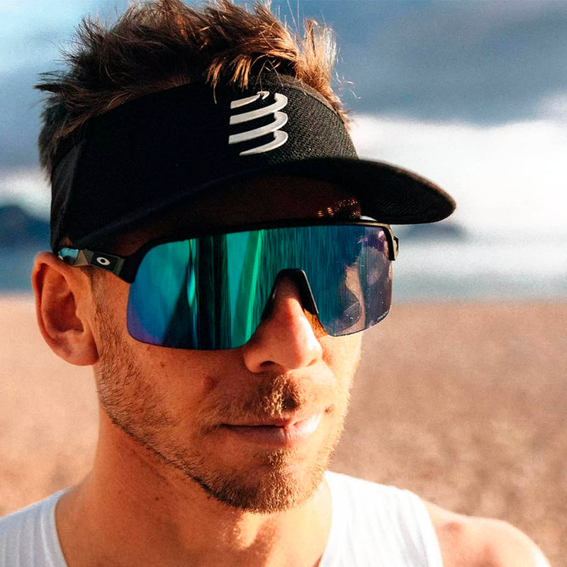 Compressport Visor Ultralight Black White