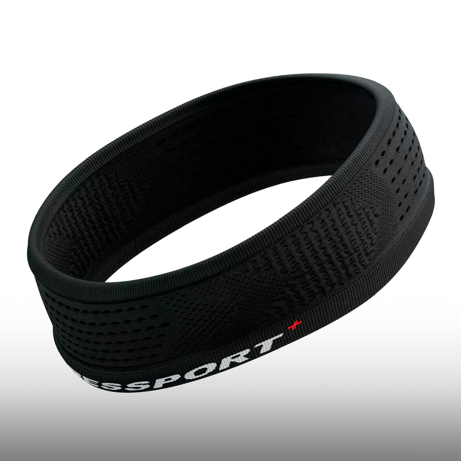 Compressport Balaca On/Off Thin Headband Black