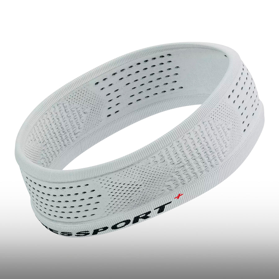 Compressport Balaca On/Off Thin Headband White
