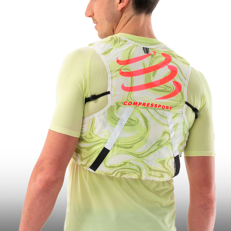 Compressport Chaleco Ultrun Evo 10 Sugar Green Camo