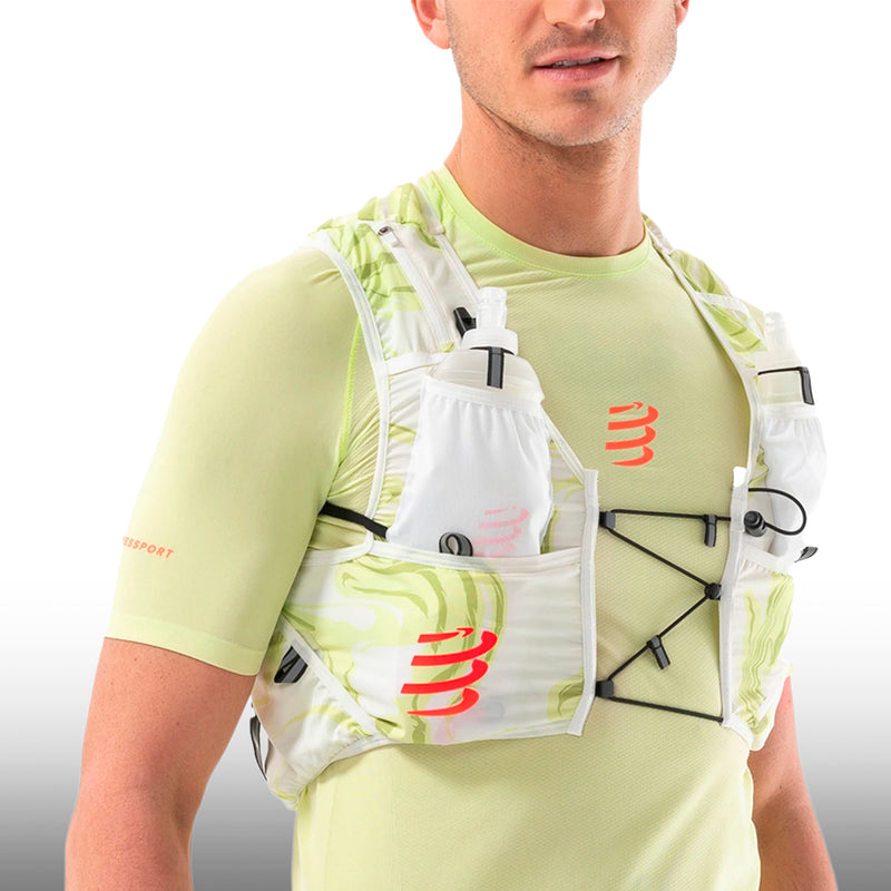 Compressport Chaleco Ultrun Evo 10 Sugar Green Camo