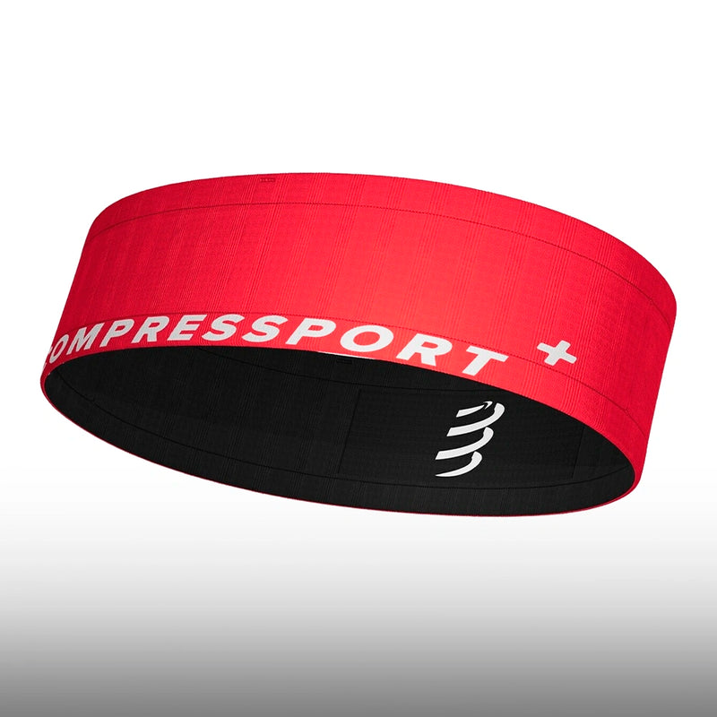 Compressport Cinturon Free Belt Fluo Red Black