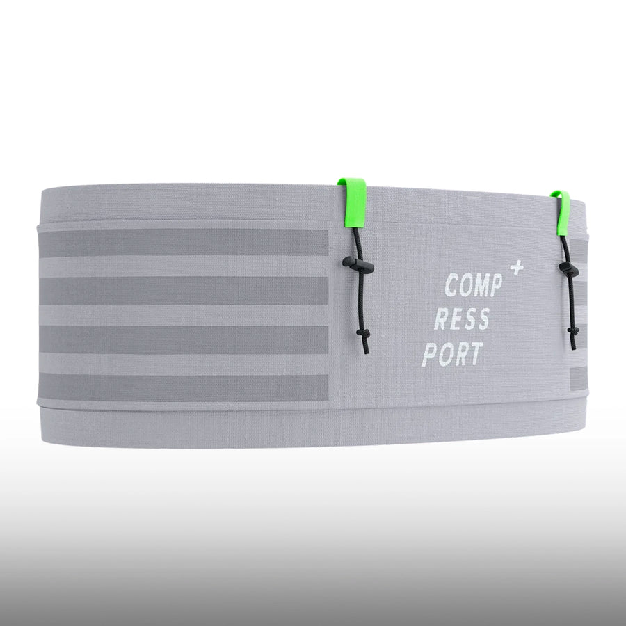 Compressport Cinturon Free Belt Pro Gray Violet Neon Green