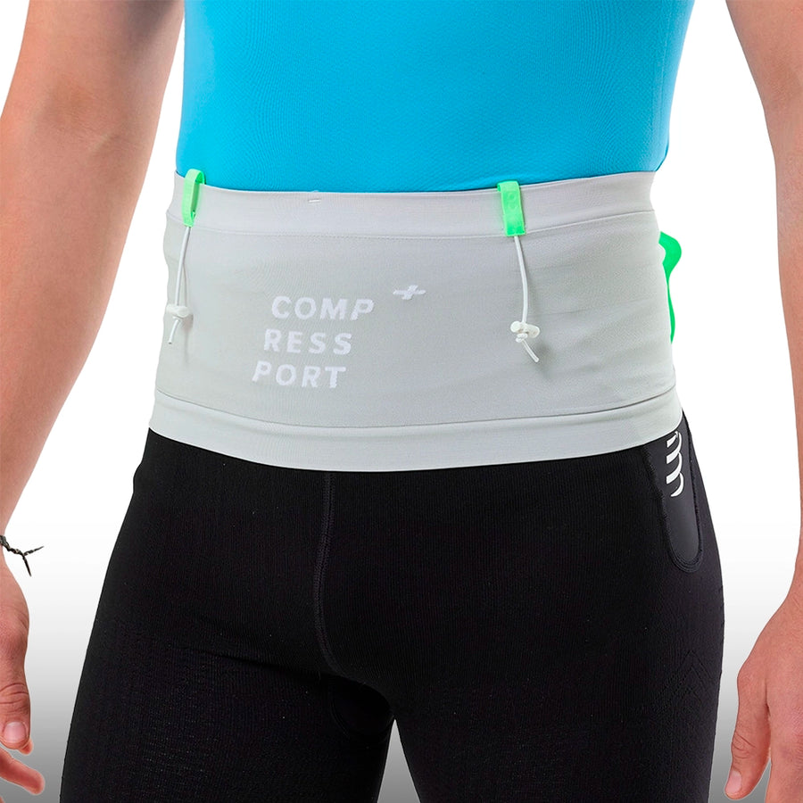 Compressport Cinturon Free Belt Pro Gray Violet Neon Green