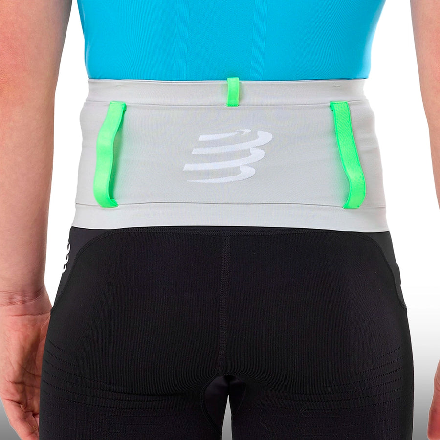 Compressport Cinturon Free Belt Pro Gray Violet Neon Green