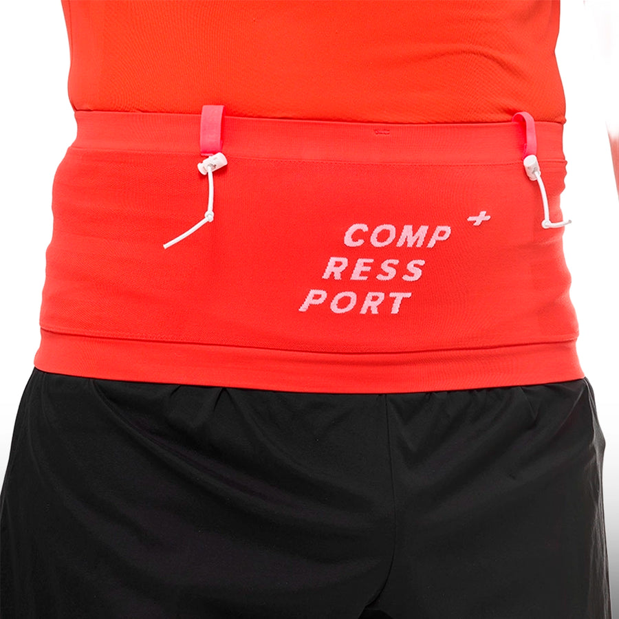 Compressport Cinturon Free Belt Pro Tigerlily Fluo Red