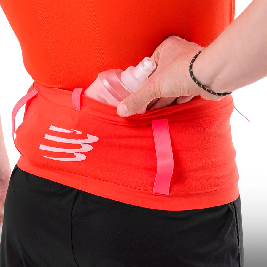 Compressport Cinturon Free Belt Pro Tigerlily Fluo Red