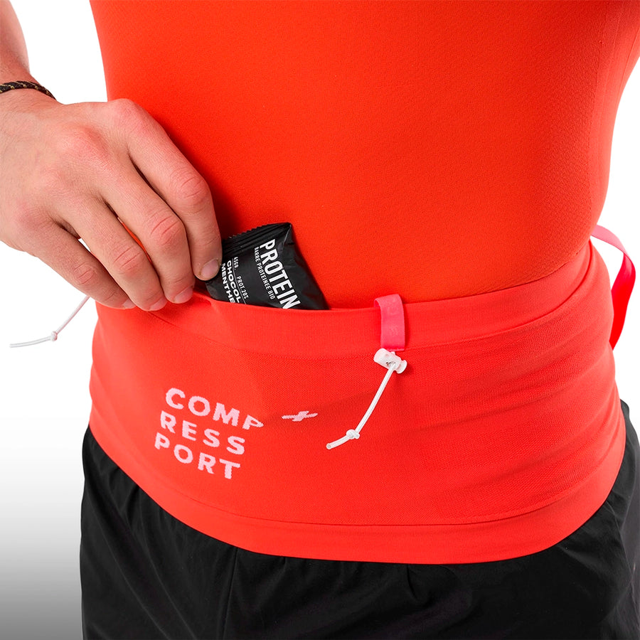 Compressport Cinturon Free Belt Pro Tigerlily Fluo Red