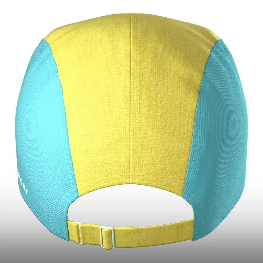 Compressport Gorra 5 Panel Cap Lemon Ether