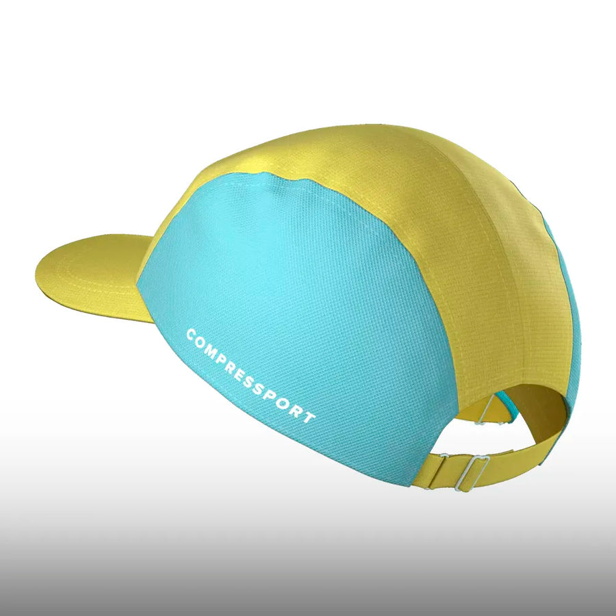 Compressport Gorra 5 Panel Cap Lemon Ether