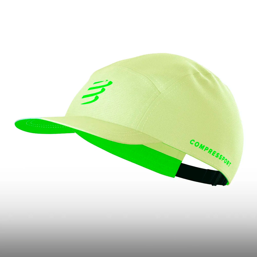 Compressport Gorra 5 Panel Cap Lime