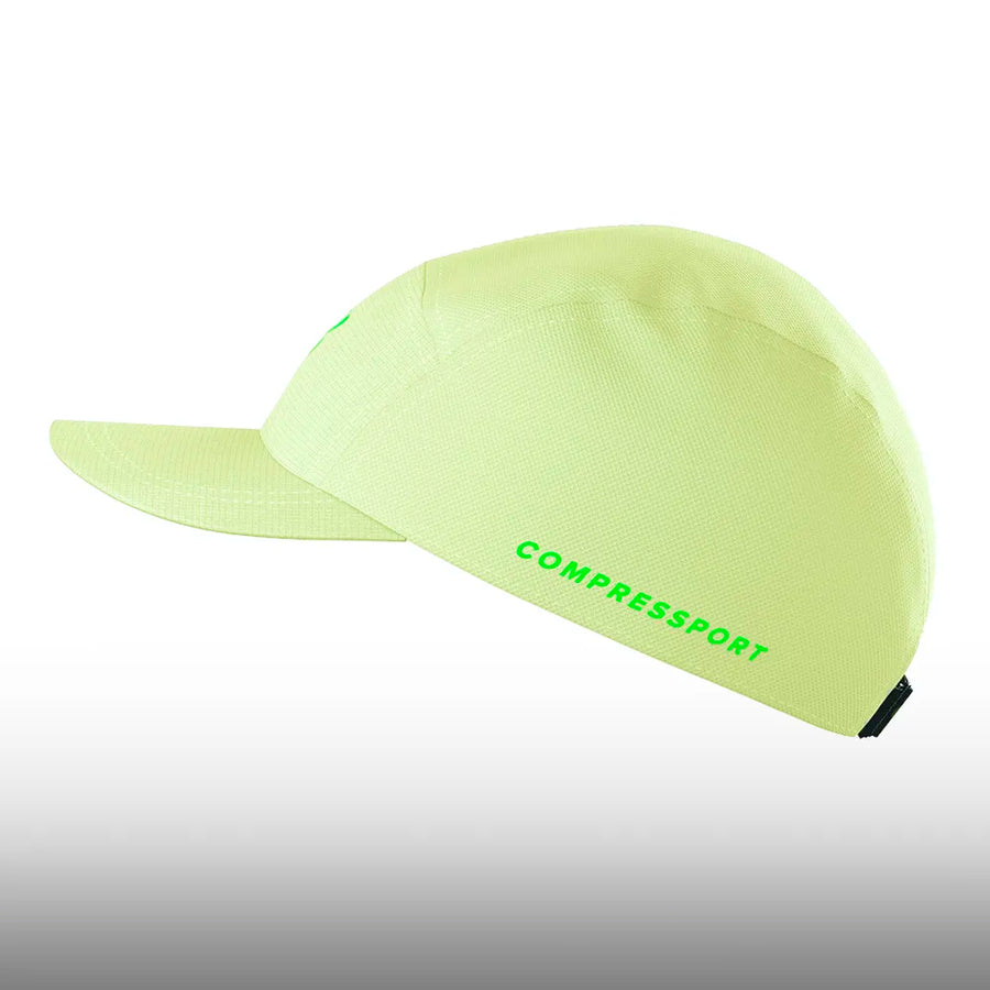 Compressport Gorra 5 Panel Cap Lime