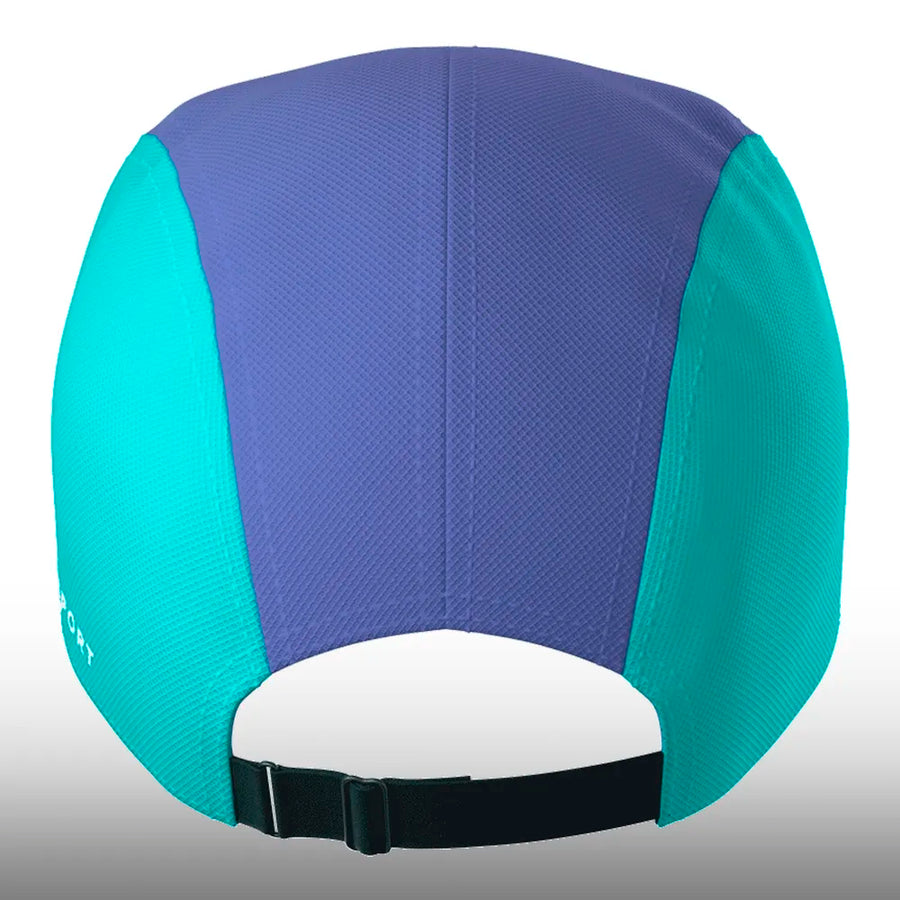 Compressport Gorra 5 Panel Cap Orient Blue Pool Blue