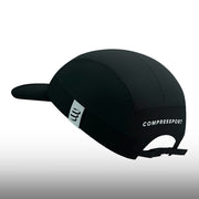 Compressport Gorra 5 Panel Light Cap Black