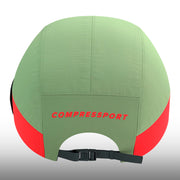 Compressport Gorra 5 Panel Light Cap Nile Fluo Red