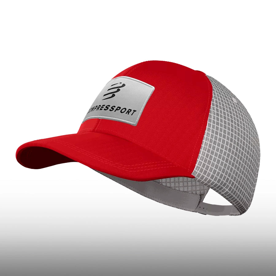 Compressport Gorra Trucker 6P Cap Red