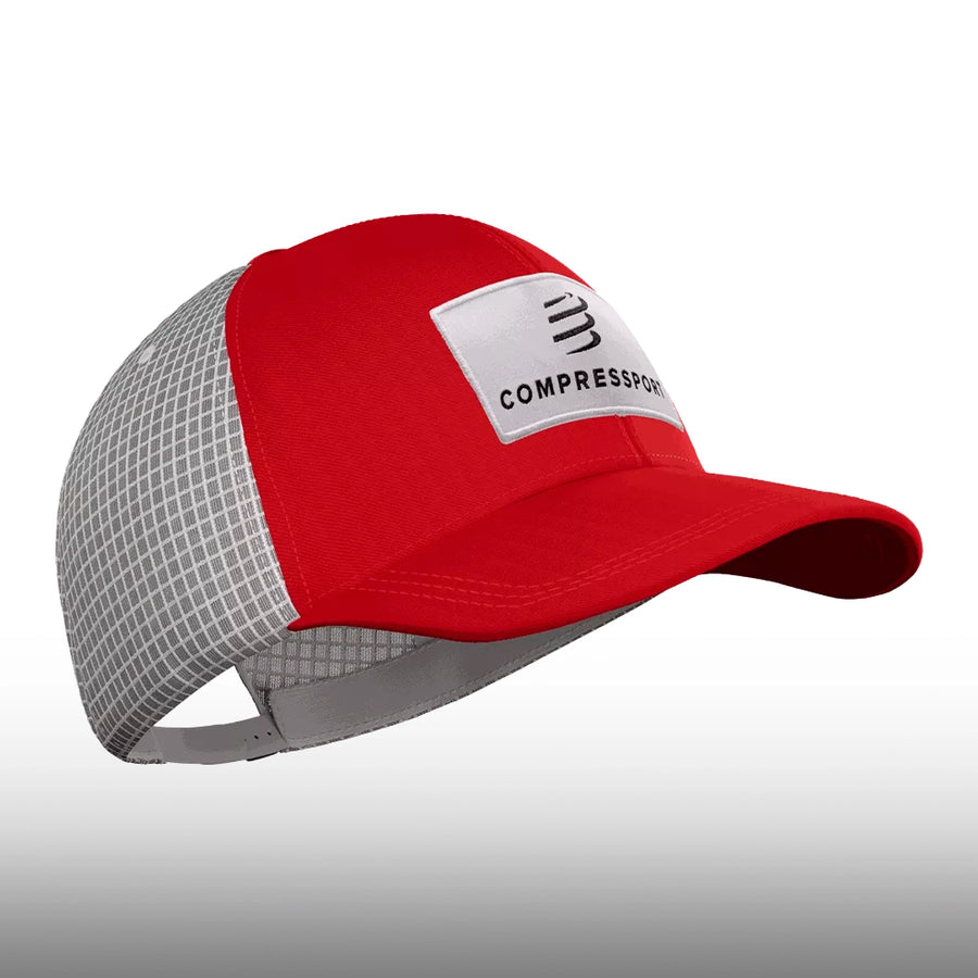 Compressport Gorra Trucker 6P Cap Red