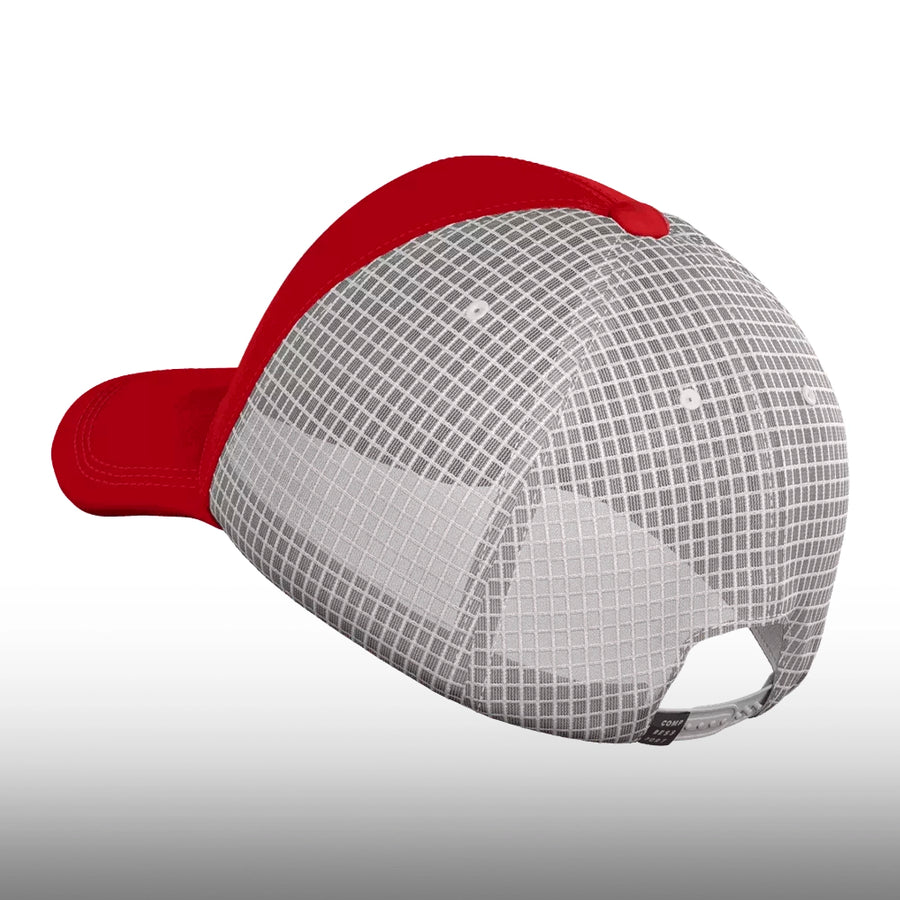 Compressport Gorra Trucker 6P Cap Red