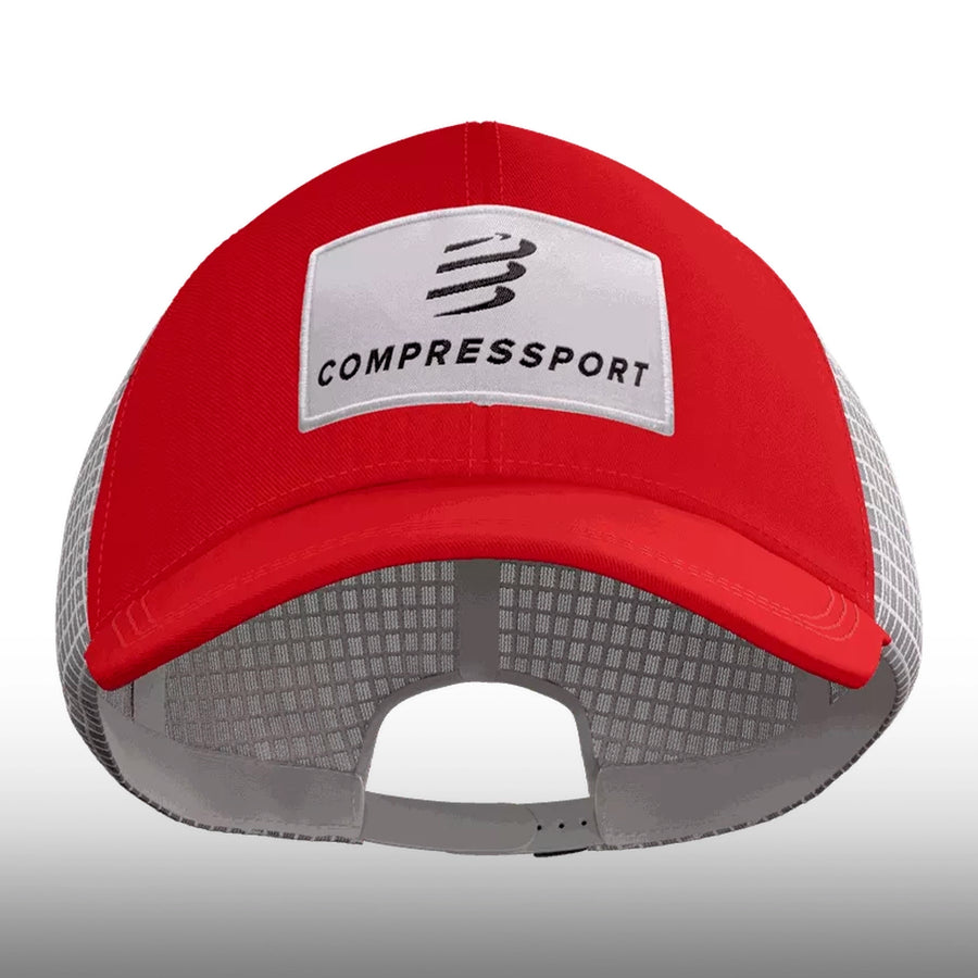 Compressport Gorra Trucker 6P Cap Red