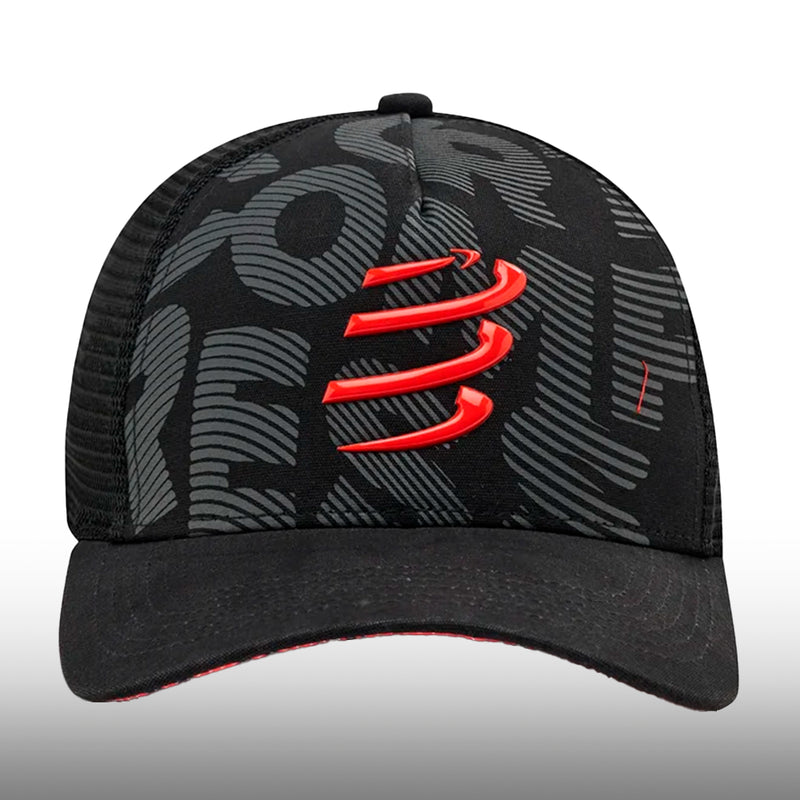 Compressport Gorra Trucker Cap Black