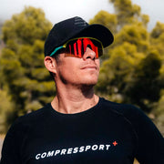 Compressport Gorra Trucker Cap Black Black Reflective
