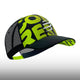 Compressport Gorra Trucker Cap Black Fluo Yellow