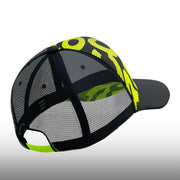 Compressport Gorra Trucker Cap Black Fluo Yellow