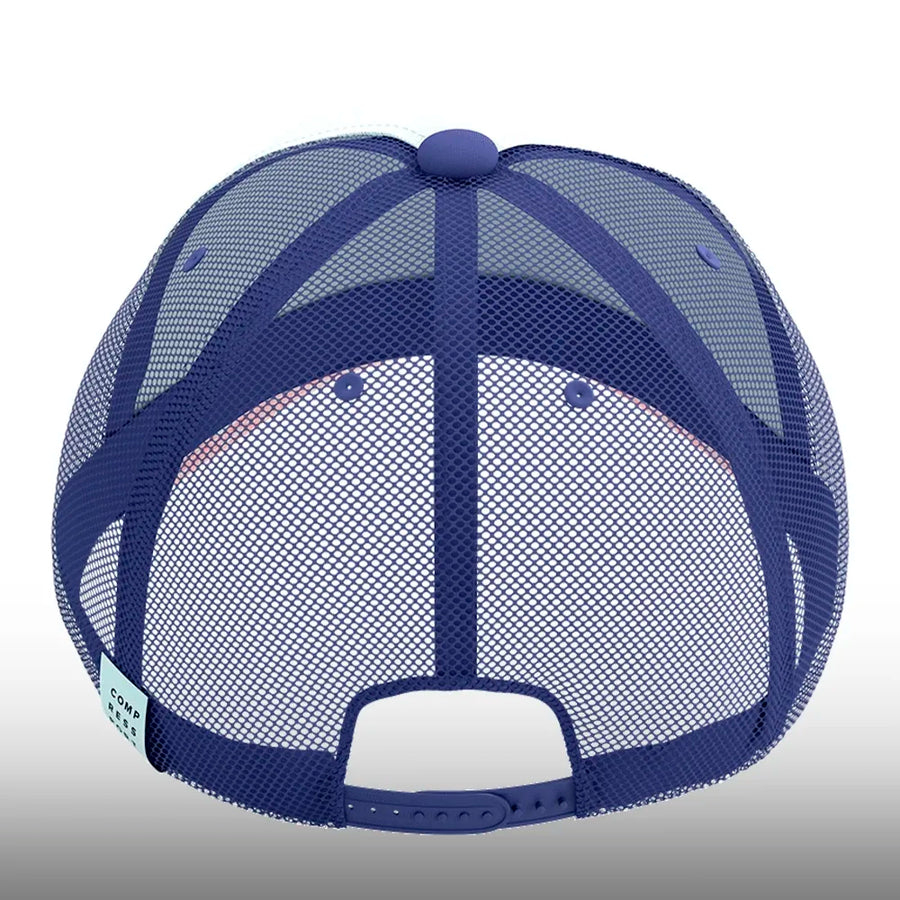 Compressport Gorra Trucker Cap Star Orient Blue Star White
