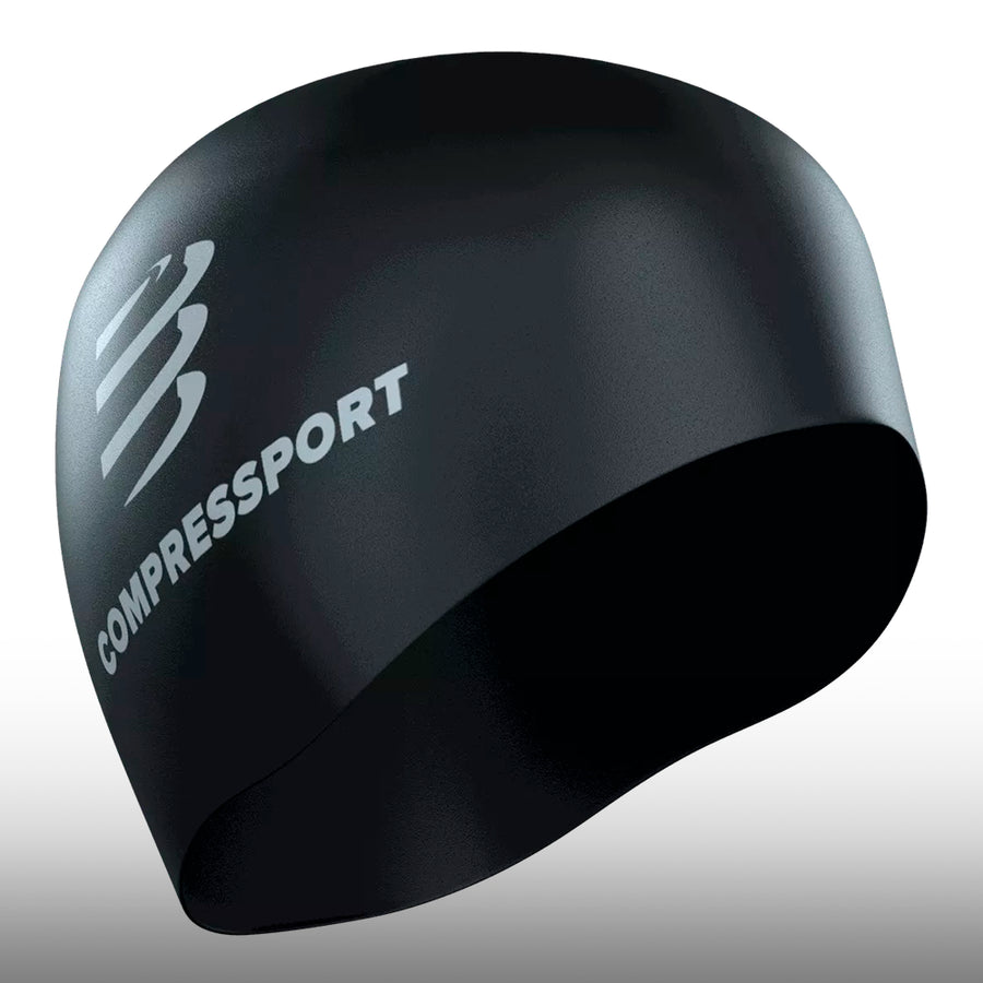 Compressport Gorro Swim Cap Black